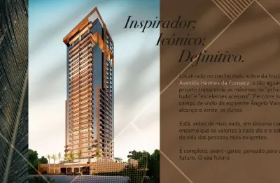 Apartamento no condomínio hermes de 269m2 com 4 suítes