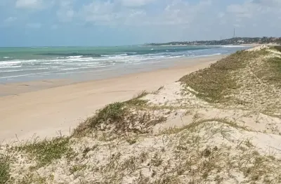 Excelente terreno a beira mar na praia de maxaranguape com 584m² escriturado!