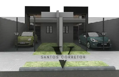 Casa com 2 quartos à venda na Rua Bibiano Ribeiro Baptista, Ganchinho, Curitiba