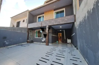 Amplo e aconchegante sobrado no bairro ganchinho - 160 m² - 3 quartos