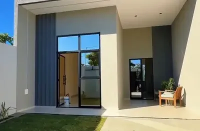 Oportunidade de morar na urucunema,  eusébio numa linda casa nova com 2 quartospor