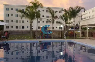 Apartamento 02 quartos lagoa santa mg com  área privativa e  com armários