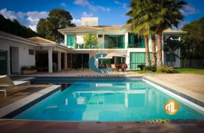 Casa com 5 dormitórios à venda, 550 m²  - condomínio condados da lagoa - lagoa santa/mg