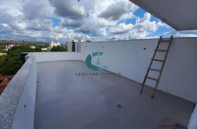 Cobertura com 3 dormitórios à venda, 151 m²  - centro - lagoa santa/mg