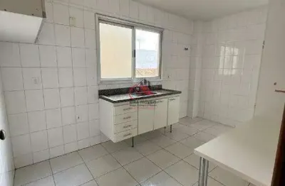 Apartamento com 3 dormitórios para locação, 107 m² por r$ 1.450,00 - santa maria - uberaba/mg