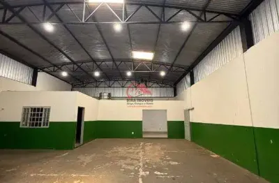 Galpão comercial com casa – 250m² + 100m² – parque das américas