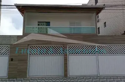Sobrado residencial em condominio fechado para venda guilhermina, praia grande sp 2 dormitórios, sala, cozinha, área de serviço, 01 vaga