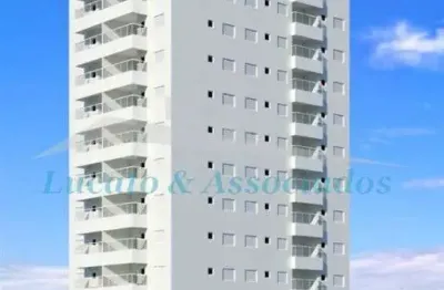 Apartamento para venda na aviação em praia grande sp 02 dormitórios sendo 01 suíte, sala, cozinha, área de serviço, 01 vaga, área útil 77,41m²