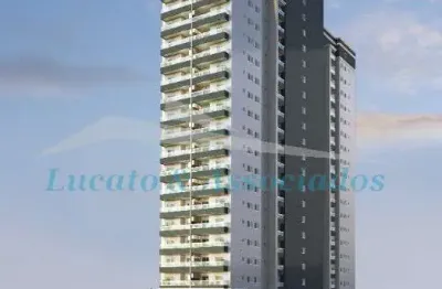 Lançamento na aviação em praia grande sp 01 e 02 dormitórios, sala, cozinha, wc, área de serviço, sacada e 01 vaga de garagem.