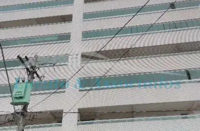 Apartamento para venda vila guilhermina, praia grande sp 02 dormitórios, sendo 01 suite, sala com sacada, cozinha, área de serviço e banheiro social,