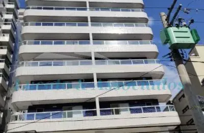 Apartamento para venda no forte  em praia grande sp, 02 dormitórios, sendo 01 com suíte, sala, cozinha, banheiro social, área de serviço, churrasqueir
