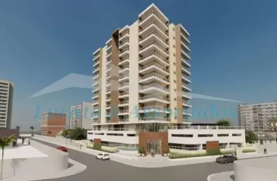 Apartamento residencial para venda caiçara, praia grande sp previsão de entrega dez/26 1 dormitório, sala com sacada gourmet, cozinha, área de serviço
