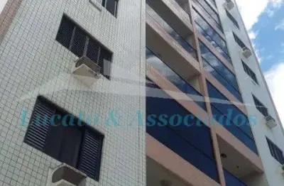Apartamento tipo cobertura no canto do forte em praia grande sp, frente para o mar 04 dormitórios sendo 01 suíte com sacada, sala 3 ambientes com saca