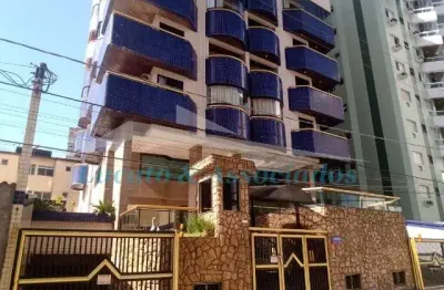 Apartamento na aviação, praia grande sp, cobertura, sendo 03 dormitorios com sacada , 01 suite, 02 banheiros, 01 sala com sacada e varanda, terraço co