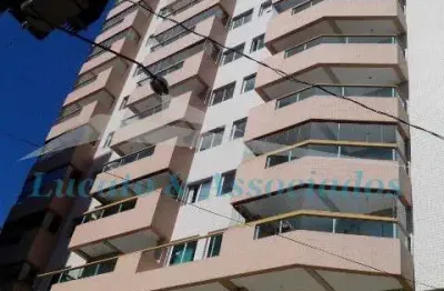 Apartamento para venda na aviação em praia grande sp, 02 dormitórios, sendo 02 suítes, sala 02 ambientes, cozinha, sacada, wc social, área de serviço,