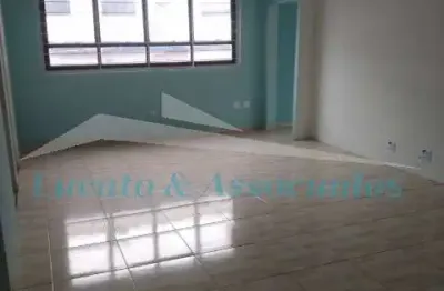 Sala comercial de alto padrão para locação em condomínio na ocian, praia grande-sp: 1 sala, 2 banheiros, 90m² de área.