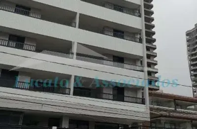 Apartamento residencial para venda guilhermina, praia grande sp 2 dormitórios sendo 1 suíte, sala, cozinha, área de serviço, banheiro social, 1 vaga