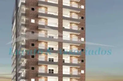 Apartamento para venda na guilhermina em praia grande sp, 02 dormitórios sendo 01 suíte, sala, sacada com churrasqueira, 01 vaga