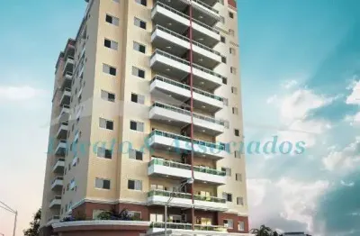 Apartamento para venda canto do forte em praia grande sp, entrega em 11/2025 02 dormitórios sendo 01 suíte, sala com sacada, cozinha integra