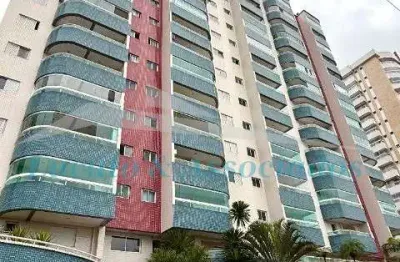 Apartamento à venda em praia grande-sp, ocian: 1 quarto, 1 sala, 1 banheiro, 1 vaga, 44,86 m² de área. confira!