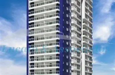 Apartamento para venda na aviação em praia grande sp, 02 dormitórios sendo 01 suíte, 02 vagas possui varanda