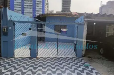 Casa para locação em guilhermina, praia grande-sp: 2 quartos, 1 sala, 1 banheiro, 1 vaga de garagem - 125m².