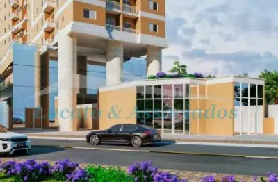 Apartamento novo para venda em são vicente sp, 02 dormitórios, sala com sacada, cozinha integrada a área de serviço, 01 banheiro e 01 vaga de garagem.