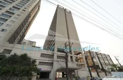 Alugue agora sua sala comercial na Vila Mathias, Santos-SP: 1 sala, 1 banheiro, 1 vaga de garagem, 42,50 m²!