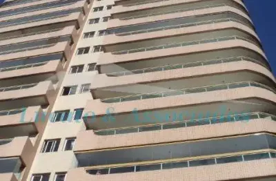 Apartamento de 03 dormitórios sendo 03 suítes, sala, sacada com churrasqueira e vista para o mar, cozinha, banheiro, área de serviço e 02 vagas de gar