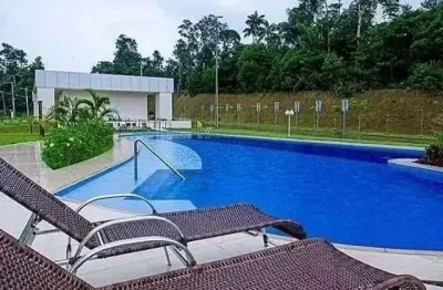 Terreno em condomínio fechado à venda na ponta negra, manaus  por r$ 330.000