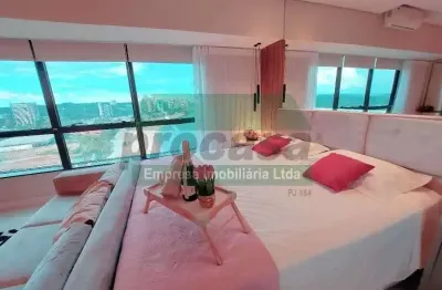 Flat com 1 quarto à venda na ponta negra, manaus , 31 m2 por r$ 460.000