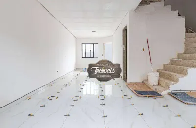 Sobrado com 3 dormitórios à venda, amplo terraço com lavabo e área para jacuzzi, ,  por r$ 660.000 - tingui - curitiba/pr