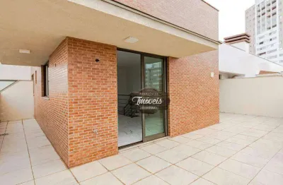 Cobertura com 3 dormitórios à venda, 142 m² por r$ 910.000,00 - jardim botânico - curitiba/pr