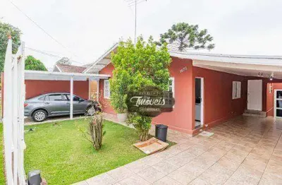 Casa térrea à venda, terreno 480 m² com duas casas (comercial e residencial), perto super condor, boa vista, curitiba/pr