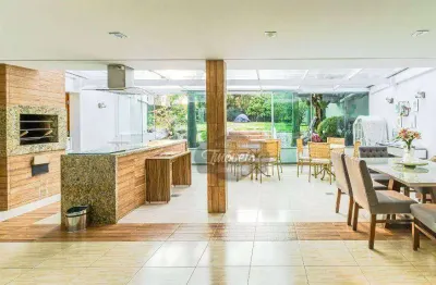 Casa com 5 quartos à venda, super área gourmet e jardim,330 m² por r$ 2.190.000 - tarumã - curitiba/pr