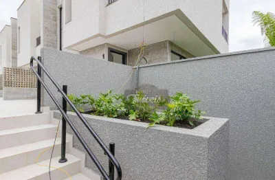 Sobrado com 3 dormitórios à venda, 152 m², 2 áreas externas privadas, vagas no subsolo, r$ 1.349.000 - são braz - curitiba/pr