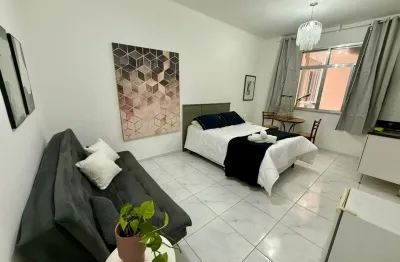 Studio com 01 quarto para alugar em copacabana, rio de janeiro