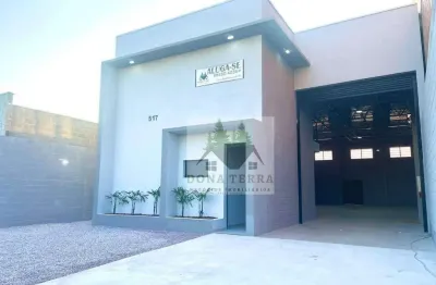 Galpão comercial para alugar, 318 m² por r$ 10.887/mês - parque residencial jundiaí - jundiaí/sp