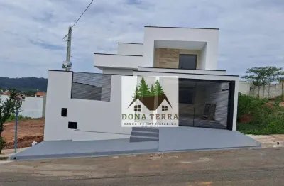 Casa nova com 3 dormitórios à venda r$ 837.500 - jardim perola ii - itupeva/sp