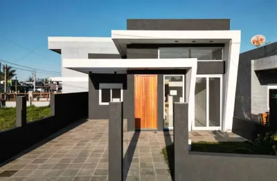 Casa com 3 quartos à venda na rua andira, 294, guarani, capão da canoa, 80 m2 por r$ 590.000