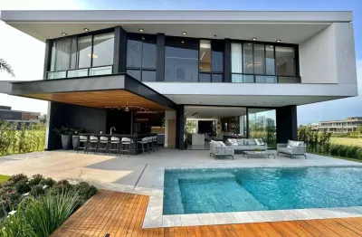 Casa em condomínio fechado com 5 quartos à venda na rua rio jacuí, 1366, centro, xangri-lá por r$ 8.900.000