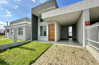 Casa com 2 quartos à venda na norte, 872, noiva do mar, xangri-lá, 89 m2 por r$ 450.000