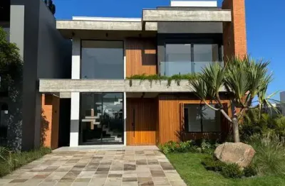 Casa em condomínio fechado com 4 quartos à venda na avenida paraguassu, 551, centro, xangri-lá, 220 m2 por r$ 2.040.000