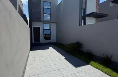 Casa com 2 quartos à venda na rua marlinho geraldo, 78, joaia, tijucas por r$ 414.900