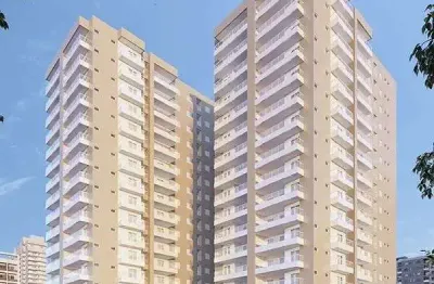 Apartamento à venda em praia grande, 2 dormitórios, mirim - r$ 478 mil