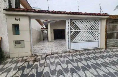 Casa à venda em praia grande, 3 dormitórios, solemar - r$420 mil
