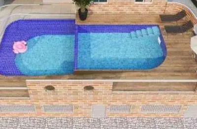 Apartamento à venda em praia grande, 1 dormitório, aviação - r$457 mil