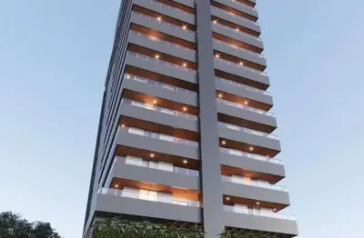 Apartamento à venda em praia grande, 2 dormitórios, forte - r$798 mil