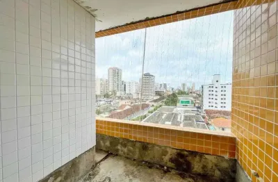 Apartamento à venda em praia grande, 2 dormitórios boqueirão - r$450 mil
