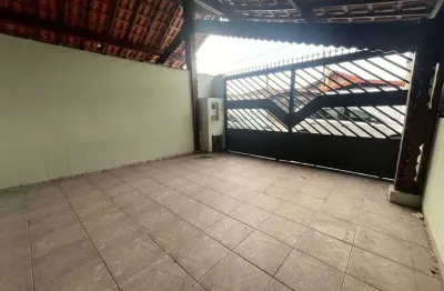 Casa à venda em praia grande, 2 dormitórios, caiçara - r$340 mil